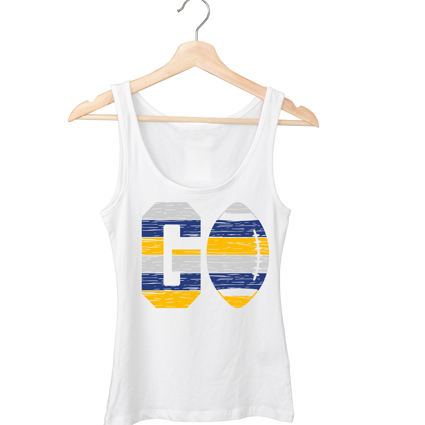 Blue and Gold Go Shirt
