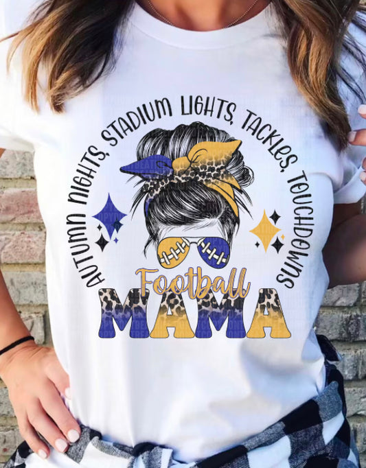 Football Mama White Shirt