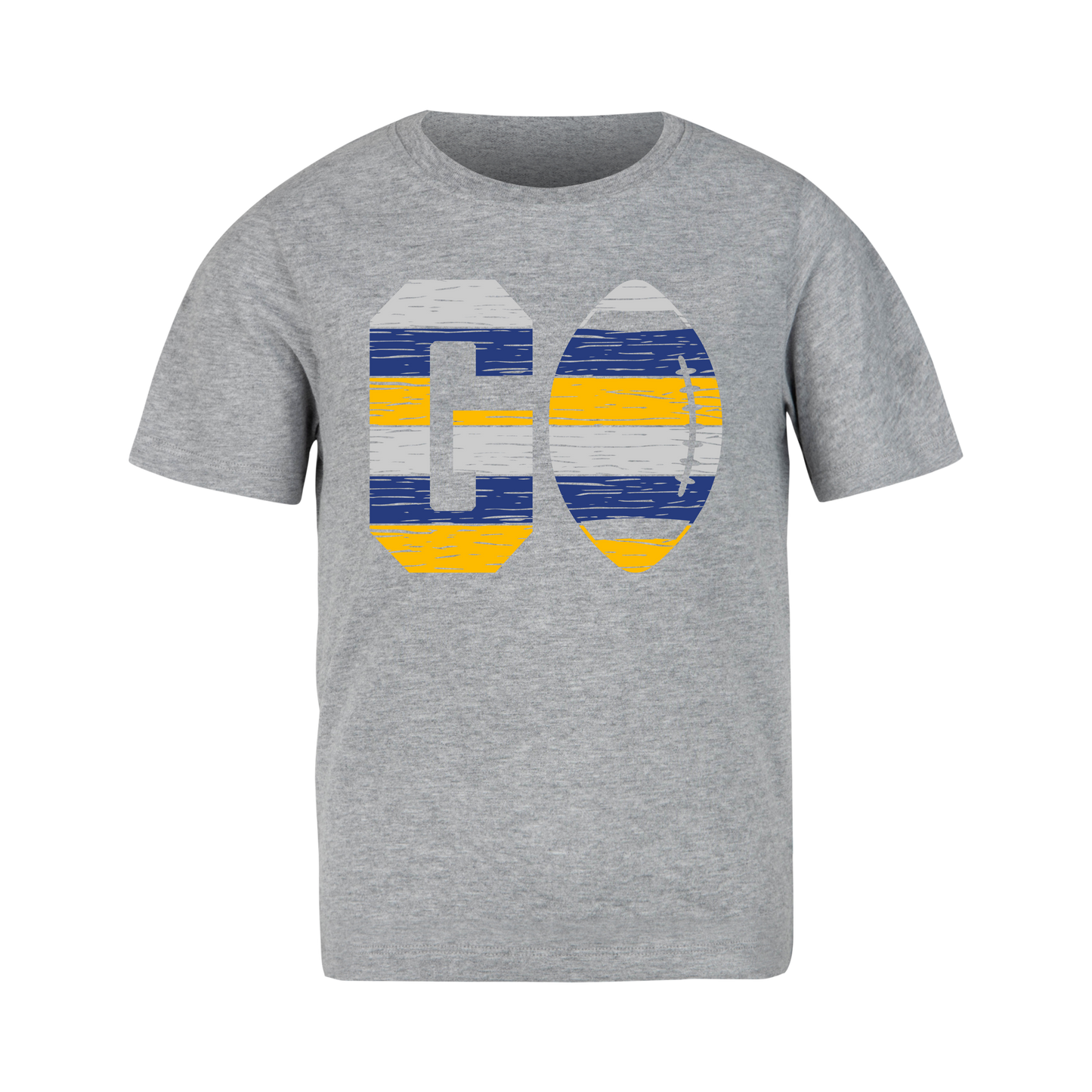 Blue and Gold Go Shirt
