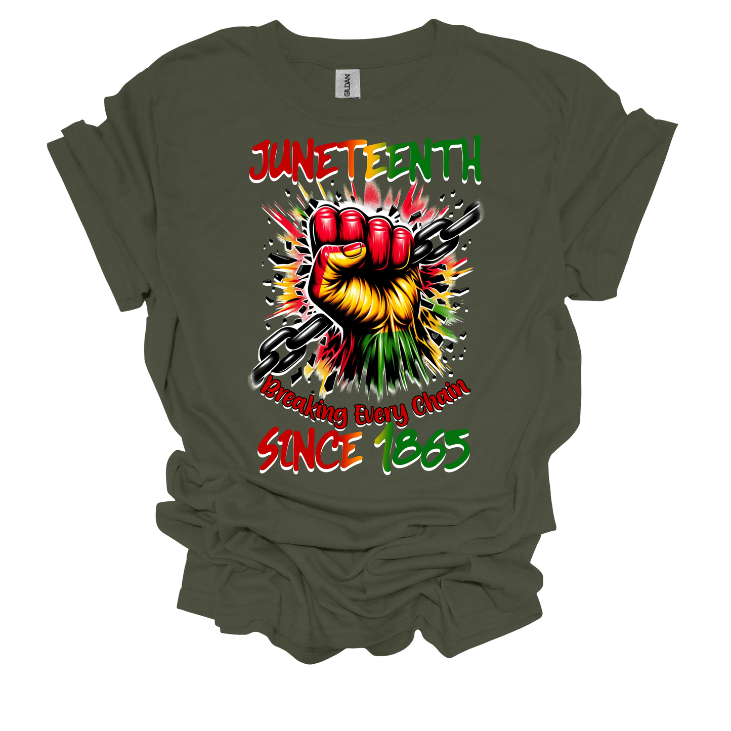 Juneteenth Breaking Every Chain, Juneteenth, free-ish, freedom 1856, Black History, Human rights, Equality Tee,