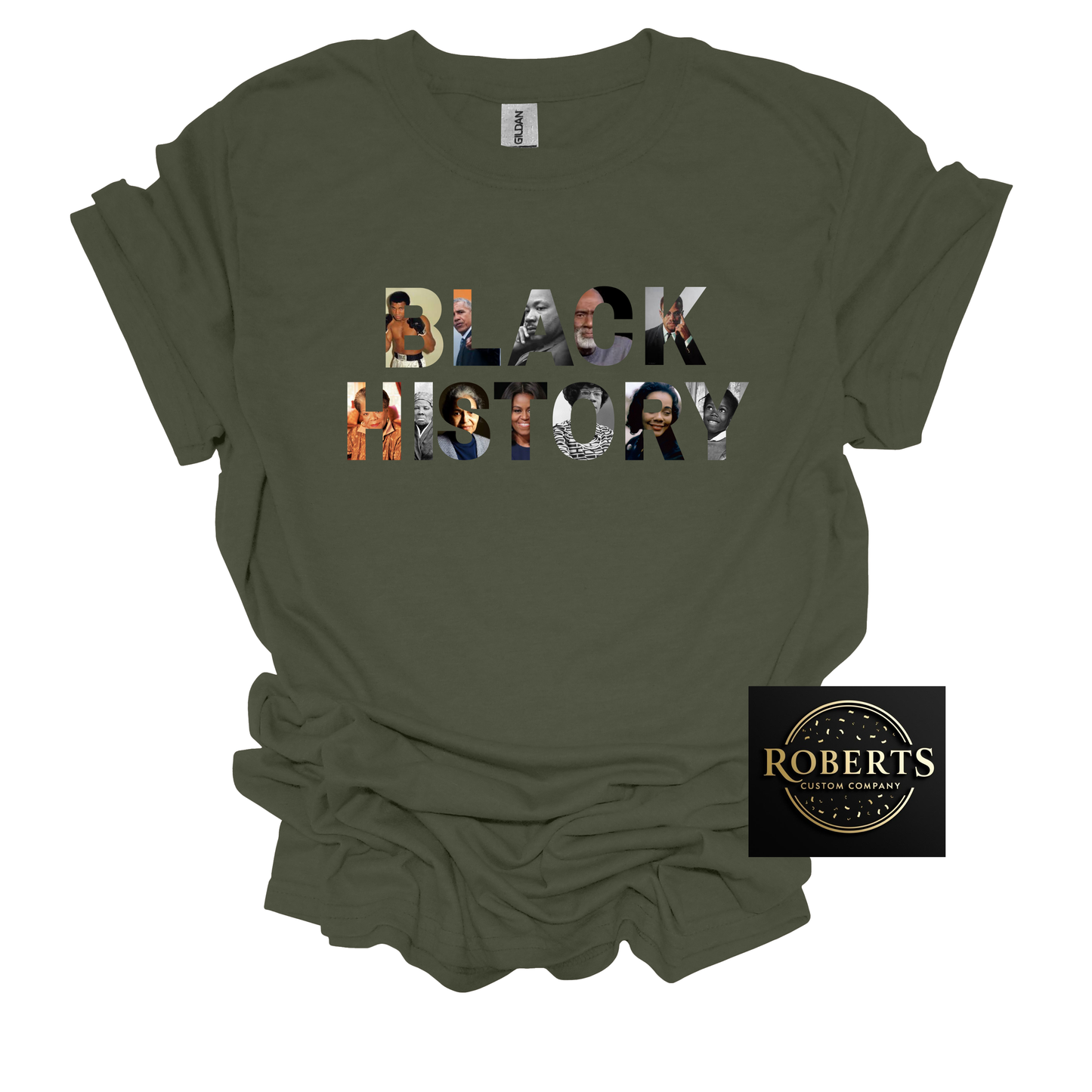 Black History Leaders Shirt - MLK, Maya Angelou, Muhammad Ali, Michelle Obama, Rosa Parks Tee - African American Heritage Shirt