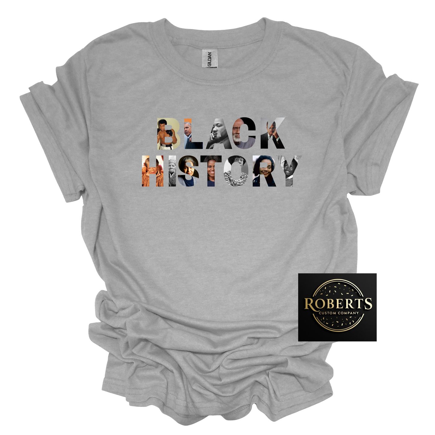 Black History Leaders Shirt - MLK, Maya Angelou, Muhammad Ali, Michelle Obama, Rosa Parks Tee - African American Heritage Shirt