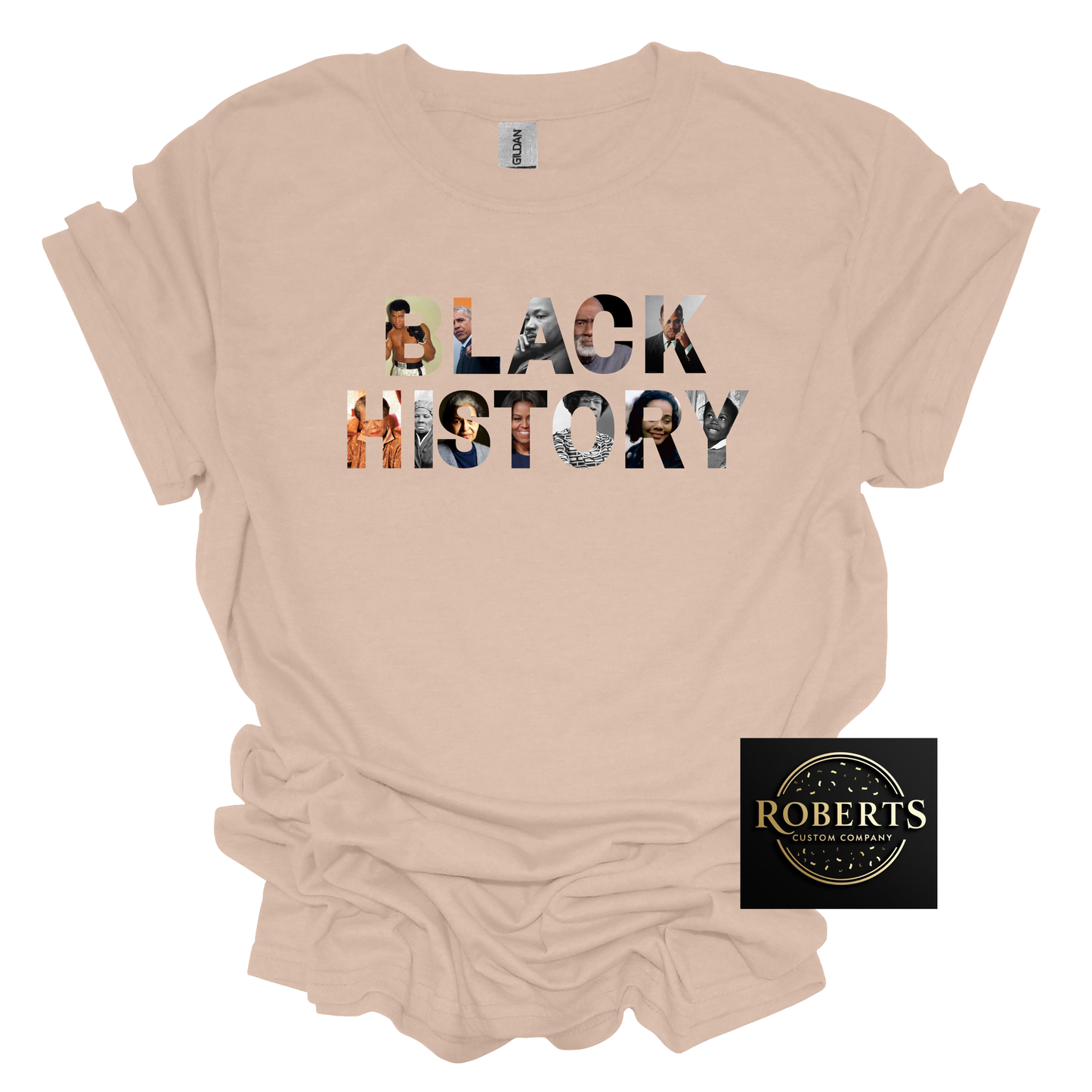 Black History Leaders Shirt - MLK, Maya Angelou, Muhammad Ali, Michelle Obama, Rosa Parks Tee - African American Heritage Shirt