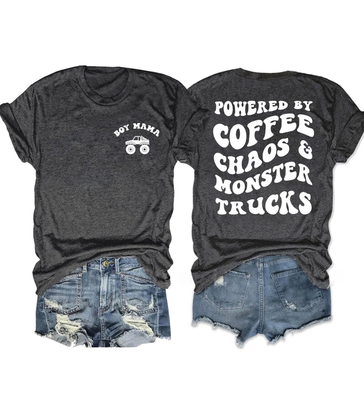 Powered by Coffee, Chaos &amp; Monster Trucks