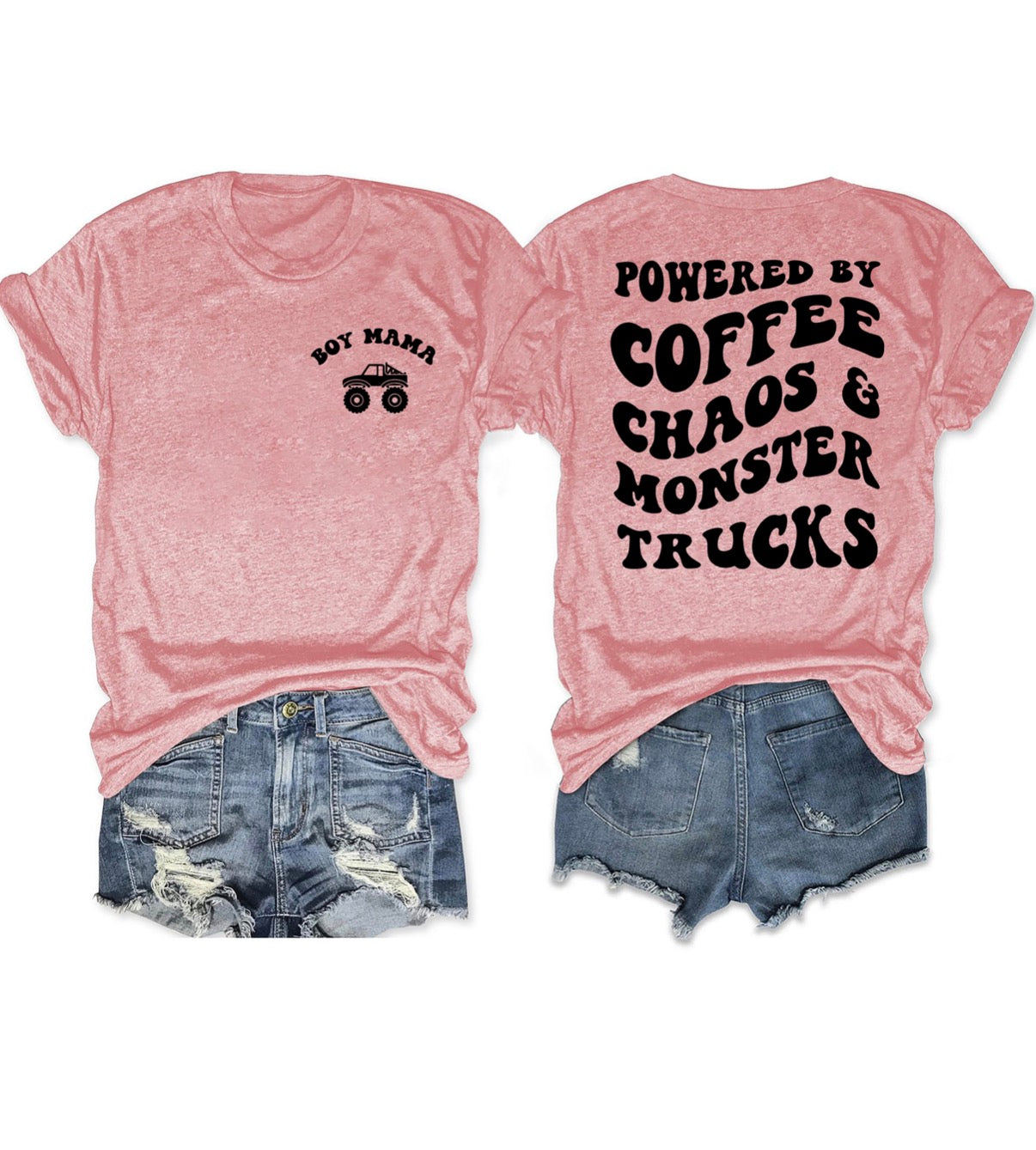 Powered by Coffee, Chaos &amp; Monster Trucks